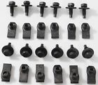 60-70 Ford Mercury Front Fender Bolt Kit Bolts Nuts Mustang Comet (For: 1963 Ford Falcon)