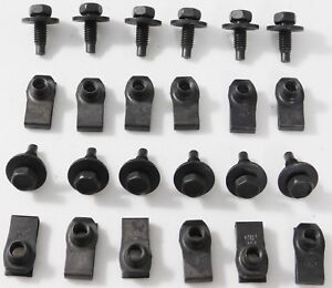 60-70 Ford Mercury Front Fender Bolt Kit Bolts Nuts Mustang Comet (For: More than one vehicle)