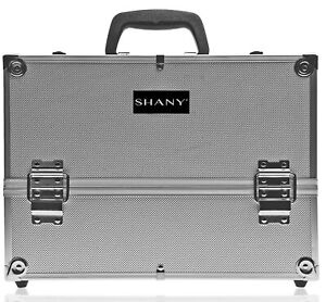 SHANY Essential Pro Makeup Train Case with Shoulder Strap and Locks