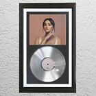 Selena Gomez Platinum Vinyl Record LP Album Un Signed Framed Music Award Display