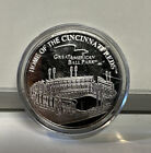 Cincinnati Reds Highland Mint Great American Ballpark Silver Plated Medallion