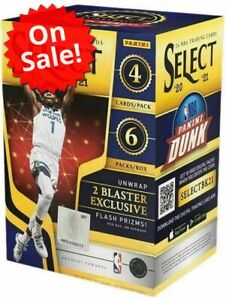 2020-21 Panini NBA Select Basketball Cards (Blaster / Mega Box) Anthony Edwards