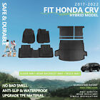For 2017-22 Honda CRV Floor Mats Cargo Mats Backrest Mat Trunk Liners Hybrid TPE (For: 2019 Honda CR-V)