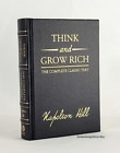 THINK AND GROW RICH by Napoleon Hill Deluxe Leather Bound Edition *Brand NEW*