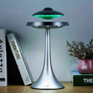Bluetooth Speaker Lamp UFO Magnetic Levitation Stereo Wireless Charging 5w
