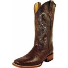 NEW Ferrini MEN'S 40793-09 Chocolate BROWN Gator Belly WESTERN BOOTS, 10-D/MED