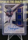 New Listing2023 Immaculate Harry Carson Triple Patch Auto /99