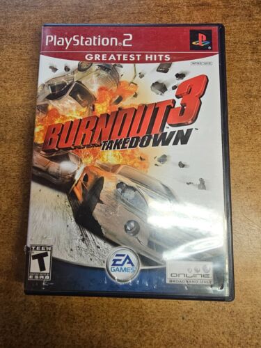 New ListingBurnout 3: Takedown (Sony PlayStation 2, 2004)(COMPLETE)(TESTED)