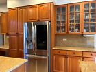 Used Cherry kitchen cabinets with granite countertops