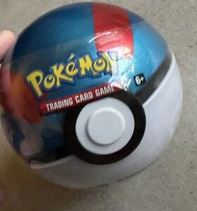 Pokemon TCG Luxury PokeBall Tin Sealed includes 3 Booster Card Packs +New