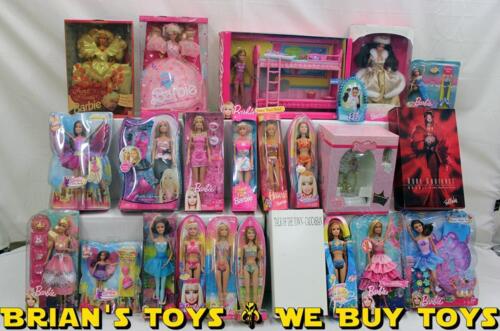 New ListingBarbie Lot of 24: Happy Birthday, Ruby Radiance, Talk of the Town & More NR
