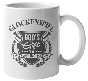 Glockenspiel God's Gift To Marching Band. Musically Inclined Coffee & Tea Mug
