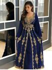 Royal Dubai Moroccan Kaftan Islamic Abaya Maxi Jalabiya Jilbab For Women Dresses