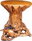 Rustic Azalea Tree Stump/Root End Table |Unique Wood Root Log Side Table |Reclai