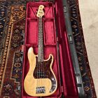 Fender Precision Bass With Gator HSC. MIM. Natural Finish.