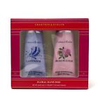 Crabtree & Evelyn Floral Duo Lavender Rosewater Ultra Moisturising Hand Therapy