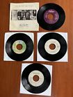 New ListingThe Doobie Brothers Lot of (4) 45 RPM Records - Lot #1