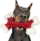 Tough Dog Toys, Toys for Aggressive Chewers Large Breed, Chew Dogs, Bone Toy Nyl
