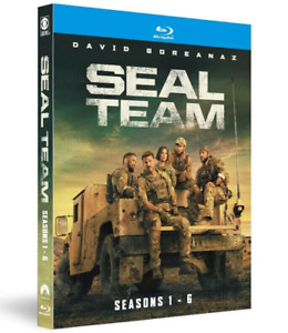 SEAL TEAM the Complete Series BLU-RAY Seasons 1-6 - Season 1 2 3 4 5 6 - NEW!!