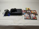 Sony PlayStation 2 Console LOT Assorted Games + Memory Card Tested Works Stand