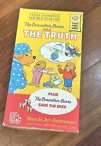 The Berenstain Bears and the Truth (VHS) Tested Working Random House Home Video