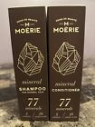 Moerie Mineral Shampoo + Conditioner Hair Growth Set - Reverse Hair Loss - Vegan