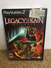 Legacy of Kain: Defiance (Sony PlayStation 2, 2003) Black Label CIB Complete PS2
