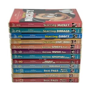 New ListingWalt Disney's Classic Cartoon Favorites Volumes 1-12 DVD Lot Complete Set Movies