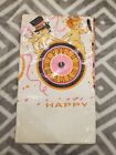 2 Vintage New Deadstock Futura Paper Tablecloths Happy New Year Party 70's