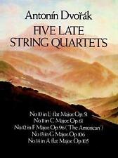Five Late String Quartets by Antonin Dvorak (English) Paperback Book