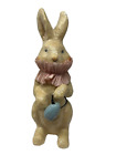 Bethany Lowe Easter Bunny Rabbit Holding Egg Figurine