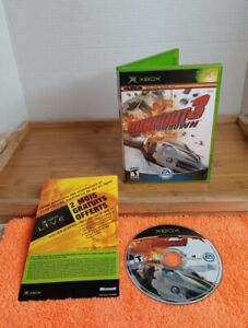Burnout 3: Takedown (Microsoft Xbox, 2004) Case & Disc Only. Tested