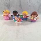 Fisher Price Little People Mixed Lot Of 5 Figures Baby Boy w/ Frog