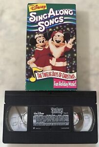Disneys Sing Along Songs - The Twelve Days of Christmas (VHS, 1997)