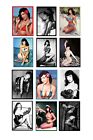 1:87 HO scale model Betty Bettie Page pin up signs posters