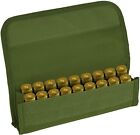 Tactical Molle 18 Rounds Shotgun Ammo Pouch Shell Bandoliers Holder for 12/20 GA