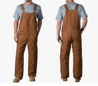 NWT Walls Men's Standard Size Frost DWR Insulated Bib Overall Pecan XL