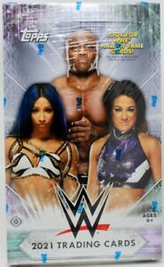 2021 TOPPS WWE WRESTLING HOBBY BOX BLOWOUT CARDS