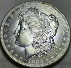 New Listing1883 O Morgan Silver Dollar UNC/MS: Sharp Rims/Date/Wording/Coin Detail