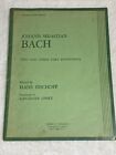 Kalmus Piano Series Johann Sebastian Bach Bischoff Lipsky Vintage ‘43 Music Book