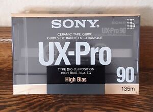 SONY UX-PRO 90 Blank Cassette Tape NEW SEALED Type II High Bias JAPAN