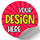Circle Custom Stickers | Round Personalised Label | Custom Sticker Print