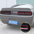 Smoked Black Rear Tail Light Covers Trim Exterior Parts for 15+ Dodge Challenger (For: 2015 Challenger)