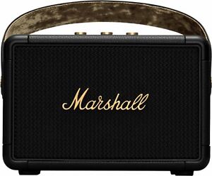 Marshall - Kilburn II Portable Bluetooth Speaker - Black/Brass