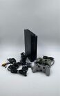 New ListingSony PlayStation 2 SCPH-39001 Black Gaming Console System W/ Controllers Cords
