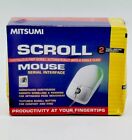 Mitsumi Scroll 2 Button Serial Interface Mouse NOS Vintage 3.5 Floppy NEW L@@K