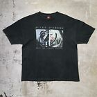 Vintage 90s Reebok I3 Allen Iverson T-Shirt XL/2XL Faded Black AI3 Rap Tee