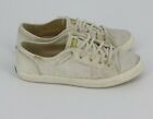 Keds Youth Girls Pull On Sneakers Canvas Ivory White Shoes Youth Size 4 M