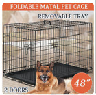 Dog Crate Kennel for Large Dogs 48