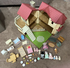 Calico Critters Red Roof Country Home Epoch Sylvanian Family large Lot & more